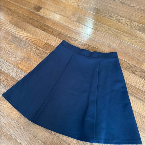 NWOT Navy Blue Skirt from LOFT - Picture 5 of 6